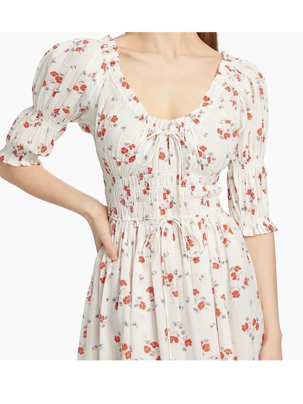 Doen Ischia Dress - White Floral
